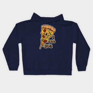 The All Seeing Pizza Kids Hoodie